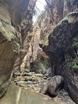 The Avakas Gorge, on the Akamas Peninsula in Cyprus