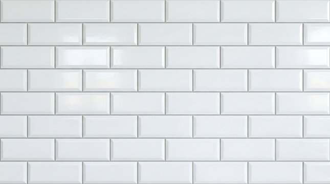 Neatly arranged light-colored brick wall pattern