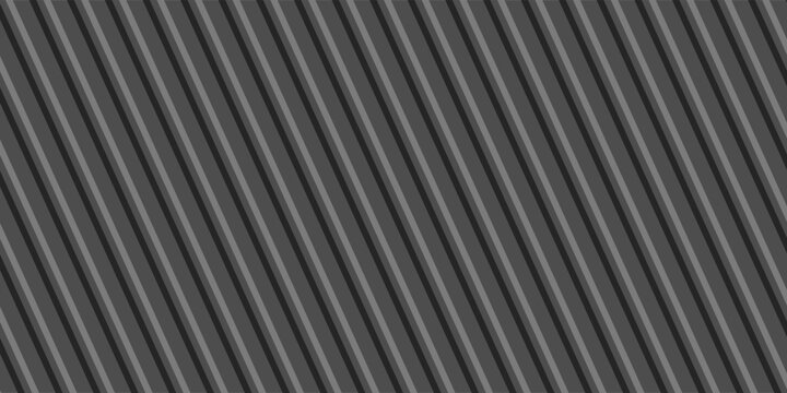 black sheet corrugated horizontal for roof, sheet grooved zinc board for background, galvanized iron for fences, walls, roofs, industrial cargo background