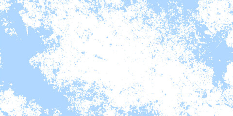 Obraz premium A vintage blue grunge abstract background features a cold winter texture with a snowy pattern and painted light effects on an old textured paper wall design