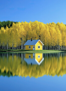 house on the lake