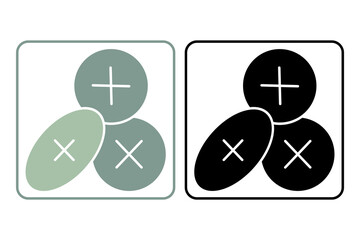 Pills Solid Pharmaceutical Drug Medical pills filled icon for medicine cabinet inventory and pharmacy store apps