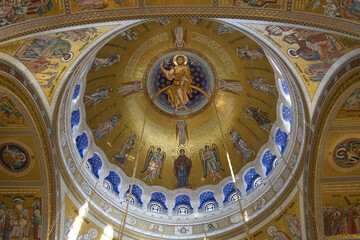 La cath&eacute;drale Saint-Sava &agrave; Belgrade en serbie