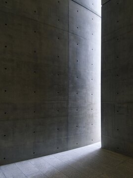 Architecture Details Concrete wall Shade shadow Contrast lighting Grey texture Monochrome Abstract background