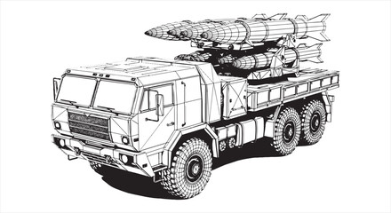 Military Tank Blueprint – Armored Vehicle Engineering CAD Technical Drawing © RNB DESIGN