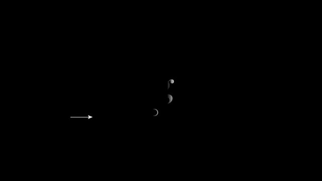 Motivational typography animation displaying the uplifting phrase dream big success is just ahead within a diamond shape loop video footage