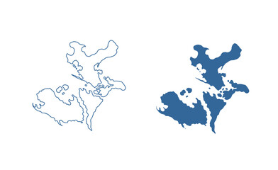 Stromstrom Denmark map showing highlighted location in Europe.