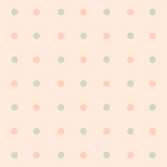 Polka Dots Seamless Pattern Background © ftyaadha