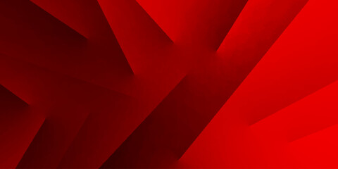 Fototapeta premium Abstract background with lines. Red texture background. Black and red paper triangle abstract background. Red paper texture and business ,card, flyer.