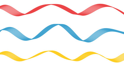 abstract background with colorful waves