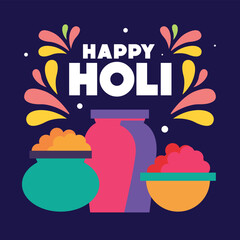 Happy Holi sparkling with joy and harmony.