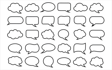 Professional Messaging Bubble Vector Pack