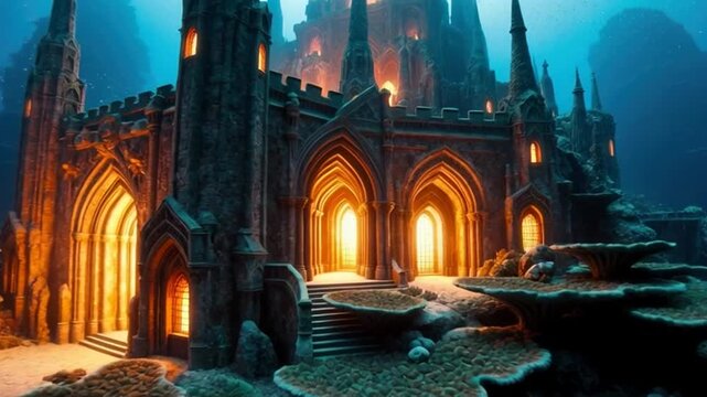 interior of the cathedral of saint peter in rome