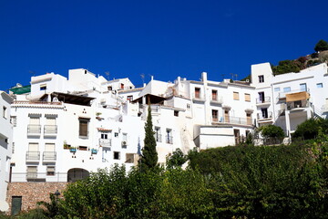 Obraz premium The spanish village Frigiliana, Andalusia, Spain