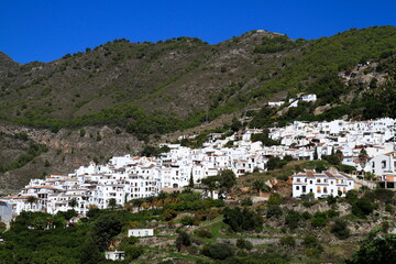 Obraz premium The spanish village Frigiliana, Andalusia, Spain