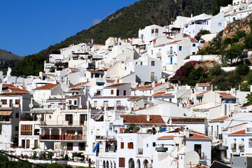 Fototapeta premium The spanish village Frigiliana, Andalusia, Spain