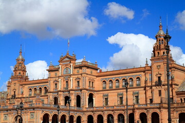 Obraz premium Plaza de España in Seville, Spain