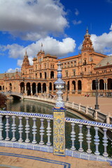 Obraz premium Plaza de España in Seville, Spain