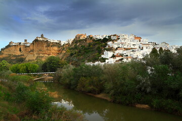 Obraz premium The spanish village Arcos de la Frontera, Andalusia