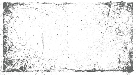 Obraz premium Grungy distressed rectangular frame with scattered speckles and scratches grunge texture background