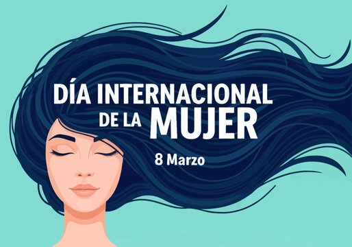 Da internacional de la mujer 8 marzo ilustracin
