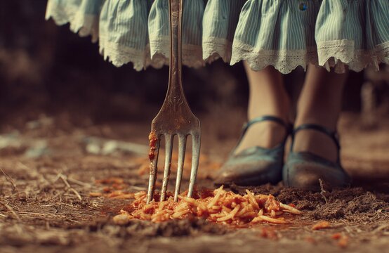 Una imagen que captura un momento de desorden y melancol&iacute;a con una est&eacute;tica vintage.