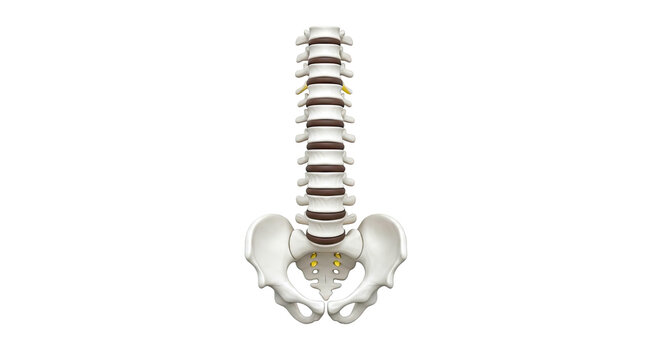 Human Spine and Pelvis Anatomy