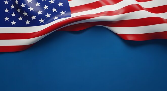 Celebrating labor day with patriotic spirit and american pride