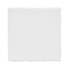 Obraz premium A gray square with a rough edge on a white background isolated on transparent background