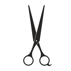 cutting scissors silhouette