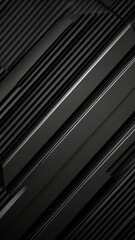 Obraz premium Dark Geometric Texture Background with Parallel Lines and Modern Pattern Design Elements