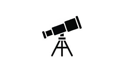Vector telescope icon © Antora
