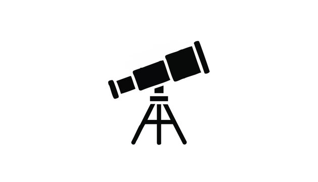 Vector telescope icon