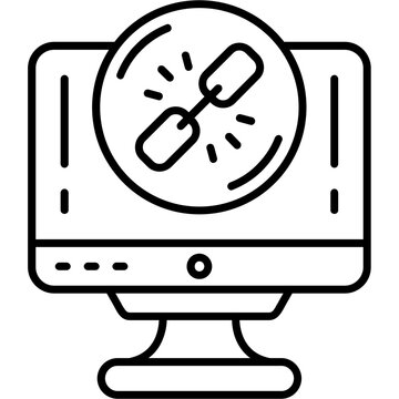 Internal link Outline Icon