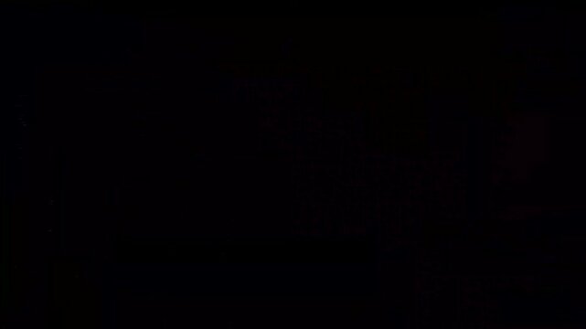 Old movie film aged effect