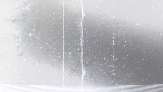 Glitch experimental digital effect for cinematic projects