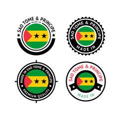 National flag of the of Sao Tome and Principe