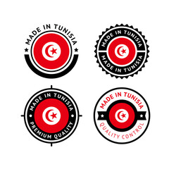 National flag of the Republic of Tunisia