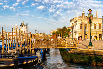 View of the lagoon of beautiful Venice (Italy) © McoBra89