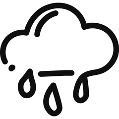 Rain Cloud Icon