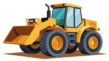 Wheel Loader Heavy Construction Equipment Earthmoving Machine