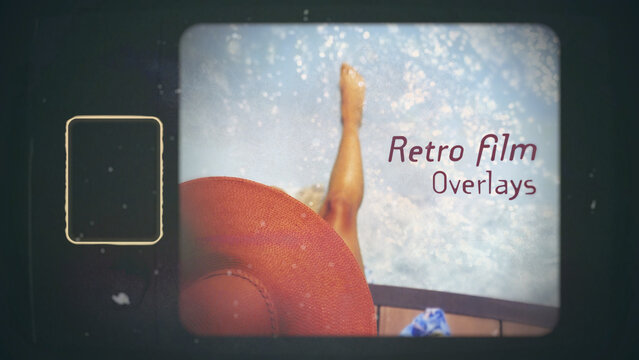 Old School Retro Film Overlays