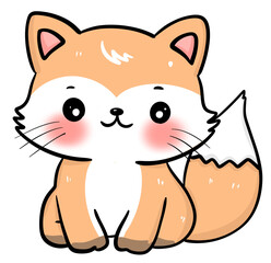 Animal Cute Love fox