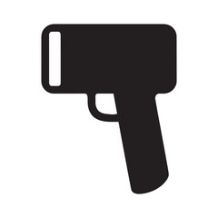 Clean Barcode Icon - Product Identification and Scanning Symbol