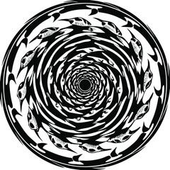 A peaceful sunset over a quiet beach with soft waves