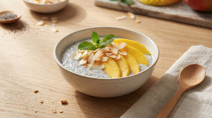 Healthy minimal food composition on pastel background