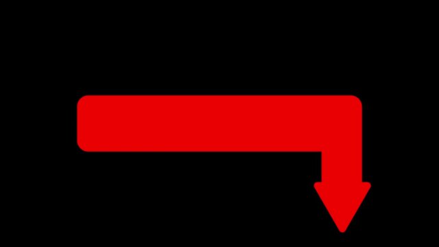 Link in Description text title Animation Overlay, Animated Call-Out Video Overlay 4k, Link in Description Lower Third Motion Graphic Animation on green screen