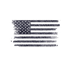 american flag with grunge effect  © KR Studio