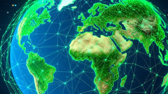 Global network on Earth