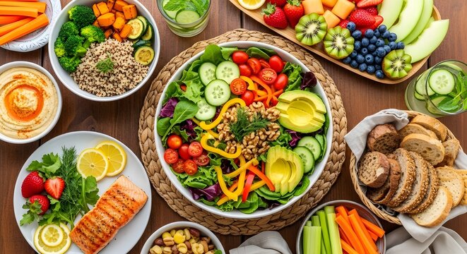 vegetables on a plate